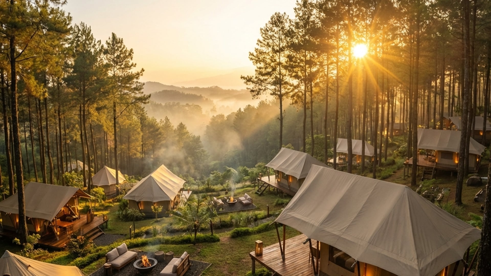 Glamping di Menoreh